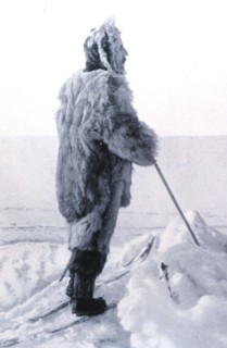Frontispiece portrait of Roald Amundsen,