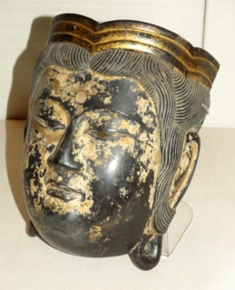 Wooden Bodhisattva Mask