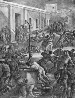 execution of Nationalist soldiers by Republican forces, in the Spanish Civil War.
