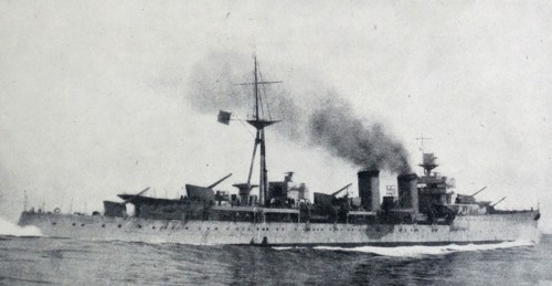 Spanish Nationalist Cruiser 'Libertad 1936.