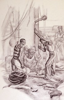nationalist sailors plot mutiny, during the Spanish civil war
