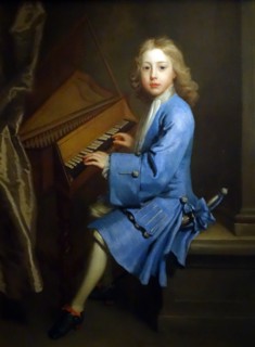 Garton Orme at the Spinet, 1705-8, by Jonathan Richardson