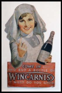 Wincarnis port wine advertisement