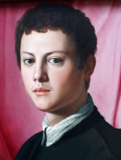 Portrait of a Young Man c1550-5 by Agnolo Bronzino (1503-1572)