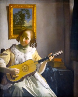 Vermeer, The Guitar Player
