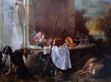 The Dead Wolf' by Jean-Baptiste Oudry
