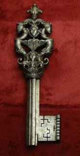 Steel key from the 17th Century