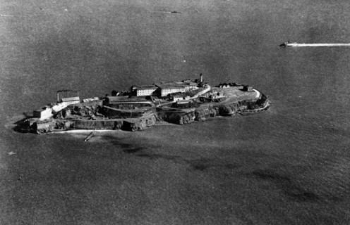View of Alcatraz on Alcatraz Island