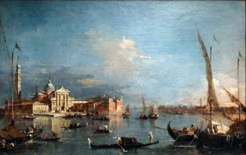 Guardi, Venice: San Giorgio Maggiore with the Giudecca