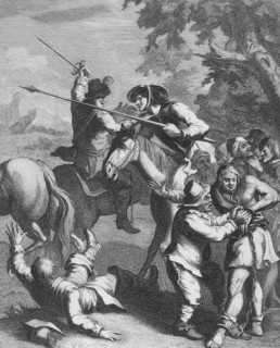 Engraving by William Hogarth