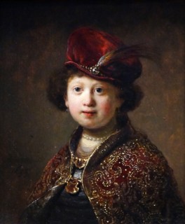 A Boy in fanciful costume' Rembrandt Harmenszoon van Rijn