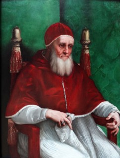 Raphaël, Portrait du pape Jules II