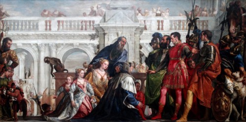 The Family of Darius before Alexander' by Paolo Veronese