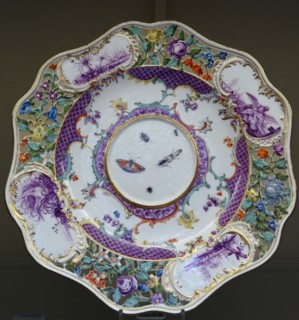 Porcelain saucer
