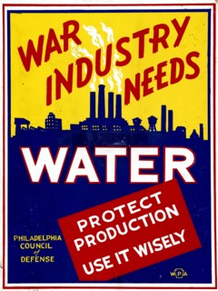 Federal Art Project World war two propaganda poster
