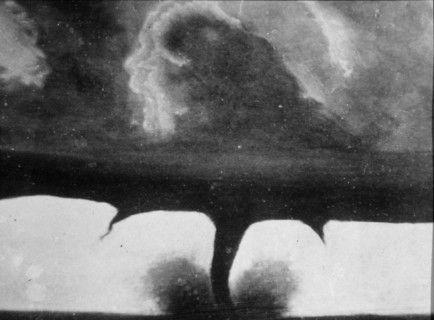 One of the oldest a tornado