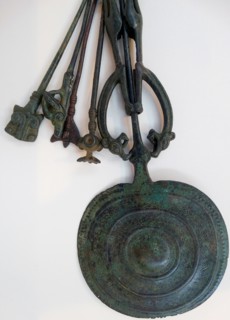 A selection of pins with decorative heads