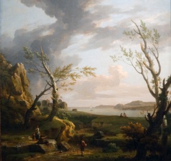 The Mouth of an Estuary' by George Lambert