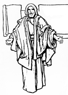 Engraving depicting Jesus Christ 'The Saviour of the World'