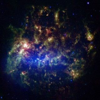 Composite image of the Large Magellanic Cloud