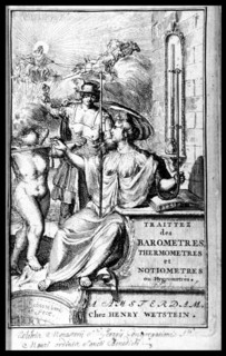 Frontispiece to: Traittez de barometers