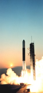 The launch of GOES-B aboard Delta Launch Vehicle 131