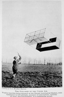 Exploring the upper air with a weather box kite