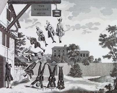 The Weighing House.
