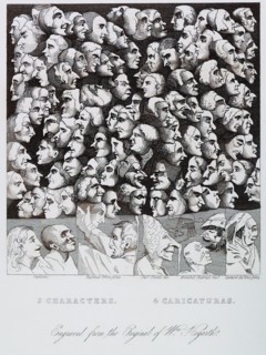 Characters and Caricaturas by William Hogarth