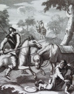 Don Quixote Seizes the Barber's Bason for Mambrino's Helmet'