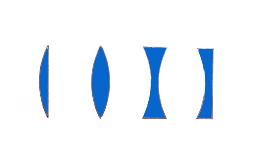 Different lenses: Plano-convex