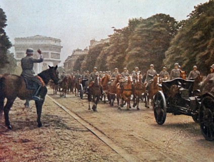 Colour photograph of Moritz Albrecht Franz Friedrich Fedor von Bock in Paris