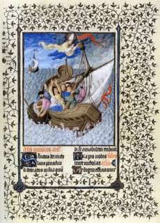 Saint Nicholas from the Belles Heures of Jean de France