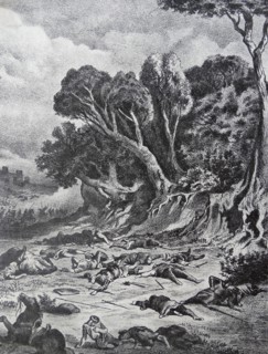 Almohad victory over the Castilian troops in Alarcos'