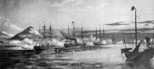 Engagement of British Warships