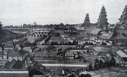 Illustration of the Nijo Castle
