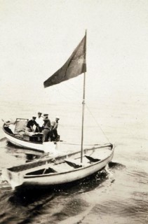 Signal off the Delaware coast. Planted by the 'Ranger' 1929.
