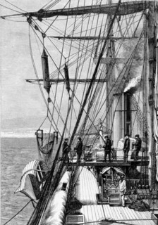 The dredging and sounding arrangements on board the 'Challenger' 1876.