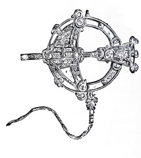 The Tara Brooch is a Celtic brooch of about 700 AD