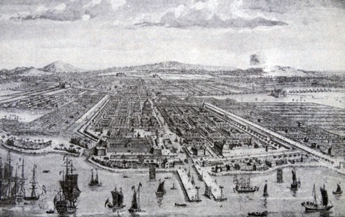 City of Batavia. headquarters of the Dutch East India Company
