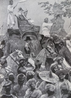 British entry into Singapore as a British trading post 1824