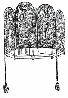 The Monomachus Crown of engraved Byzantine gold work