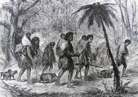 A Maori migration in the early Colonial days