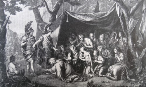 The family of Darius brought before Alexander III of Macedon