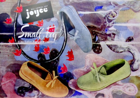 Advert for Joyce exclusive Ruff Leather Shoes