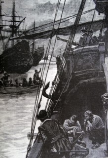 Illustration of the Golden Hind