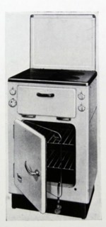 The Radiation 'New World' gas cooker