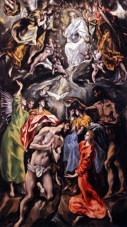 El Greco, Baptism of Christ
