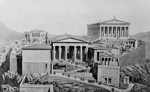The Acropolis as it appeared during the Golden Age