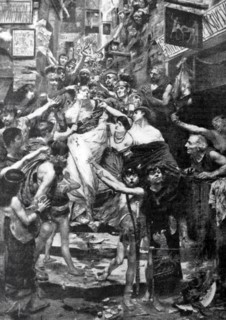 the procession of the Roman Emperor Vitellius